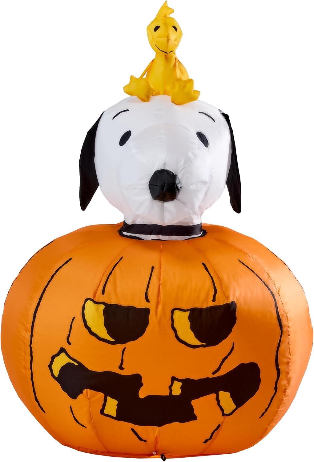 Rubies at Party City Peanuts: Snoopy and Pumpkin Lawn Inflatable by Rubies, 3.5 feet
