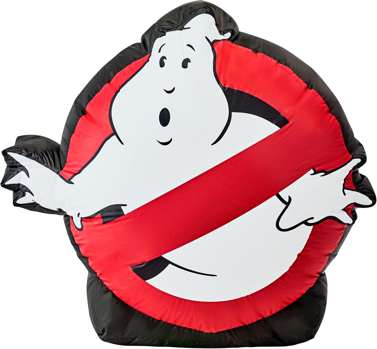 Rubies at Party City Ghostbusters: No Ghosts Lawn Inflatable by Rubies, 3 feet