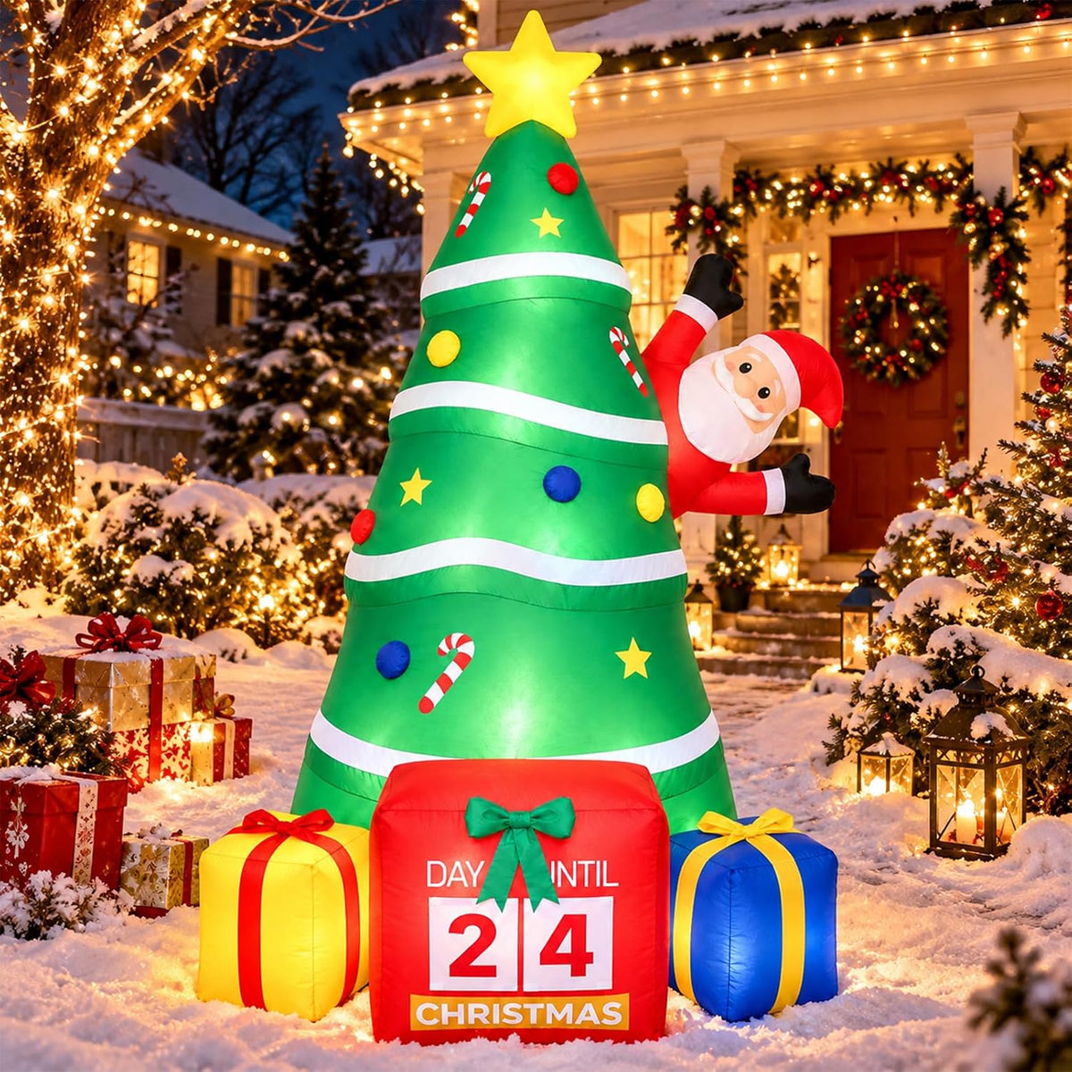 Patio, Lawn & Garden›Outdoor Décor›Outdoor Holiday Decorations›Inflatable Yard Decorations